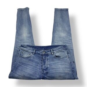 Ksubi Mens Size 33x32 Blue Denim Chitch Errday Slim Fit Jeans